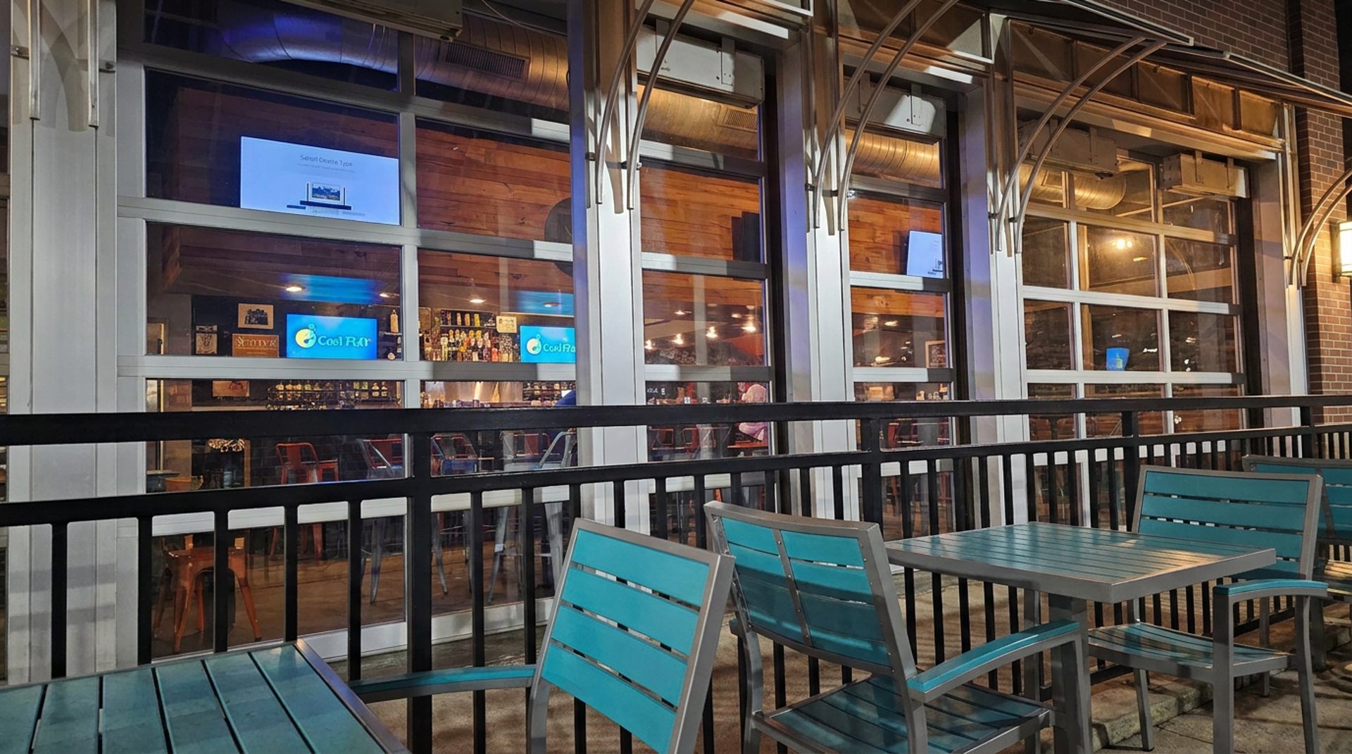The patio