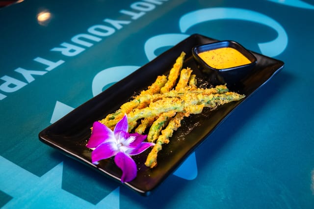 Side: Asparagus Tempura