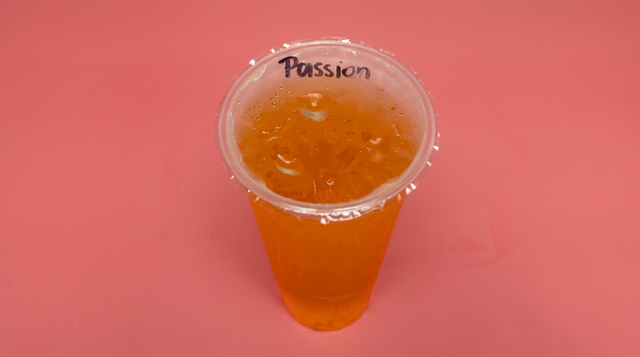 Passion Fruit Tea.