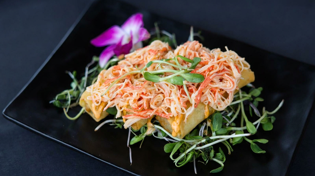 Loaded Spring Rolls.