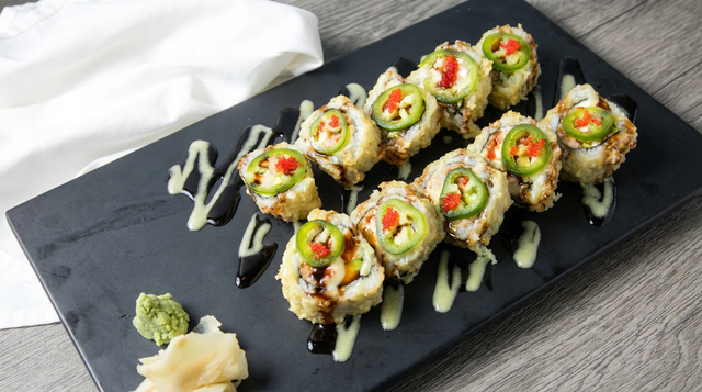 Cool Fish Crunch Roll.